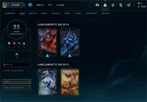 conta de lol antiga somente um dono - League of Legends