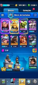 Conta de Clash Royale muito boa!