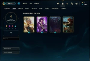 CONTA SMURF G1 LOL - League of Legends