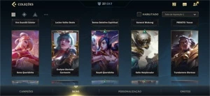 Wild Rift - Conta Mestra SKIL FULL - League of Legends: Wild Rift LOL WR