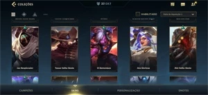 Wild Rift - Conta Mestra SKIL FULL - League of Legends: Wild Rift LOL WR