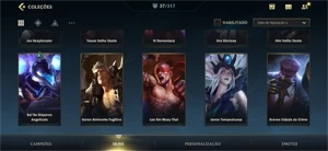 Wild Rift - Conta Mestra SKIL FULL - League of Legends: Wild Rift LOL WR