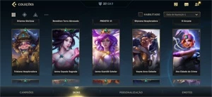 Wild Rift - Conta Mestra SKIL FULL - League of Legends: Wild Rift LOL WR