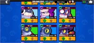 CONTA BRAWL STARS FULL 42 BRAWLERS TODOS OS LENDARIOS