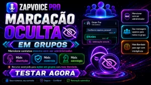 Zap Voice Modificado [Marca todos no grupo] - Outros
