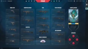 Conta Valorant Pacote Champions 2023 e Pacote Ignite Fan - Wakfu