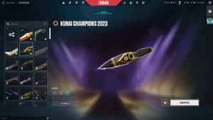 Conta Valorant Pacote Champions 2023 e Pacote Ignite Fan - Wakfu