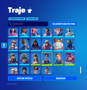 Conta 2018 de Fortnite (ikonic, minty, Salve o M/com vbucks)