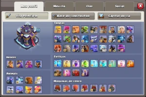 CV 15 - XP 242 ( Rainha e Guardião = Full ) - Clash of Clans