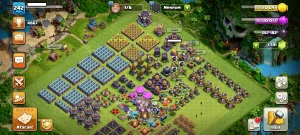 CV 15 - XP 242 ( Rainha e Guardião = Full ) - Clash of Clans