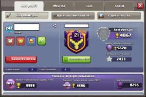 CV 15 - XP 242 ( Rainha e Guardião = Full ) - Clash of Clans