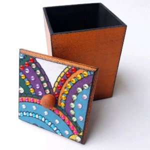 Caixa Indiana Toalete #2 - Artesanato e Personalizados