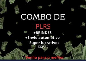 Combo de 10K de plrs + brinde + envio automático