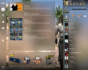 Steam Lvl 32 Com Cs2, Lvl 20 Gc, 8 Faceit, 1200 Reais Gastos - Counter Strike