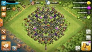 Conta Clash of Clans CV9 MAX FULL