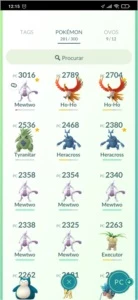 Conta Pokémon Go