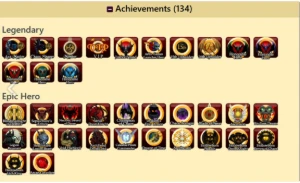 10 Anos - 4 Chest - 1 HeroMart - 3 Calendário - 134 Badge - Adventure Quest World AQW