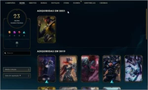 CONTA LOL 82 CHAMPS LVL 130 - League of Legends