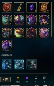 CONTA LOL 82 CHAMPS LVL 130 - League of Legends