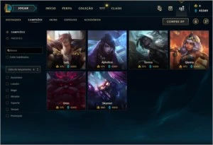 Conta D4 - League of Legends LOL