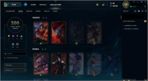 Conta League of Legends LoL - Borda Desafiante Elo Diamante