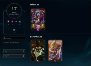 Conta lvl 82 LoL - League of Legends