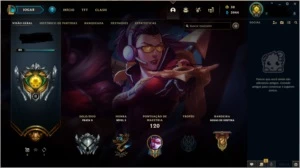 Conta lvl 82 LoL - League of Legends