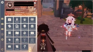 AR 55 Hu Tao / Ayaka / Keqing / Dilluc + 2 Armas T5 - Genshin Impact