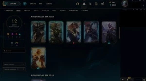 CONTA RARA COM KAYLE JUIZA + VÁRIAS SKINS DA KAYLE E ETC - League of Legends LOL