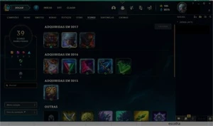 CONTA RARA COM KAYLE JUIZA + VÁRIAS SKINS DA KAYLE E ETC - League of Legends LOL