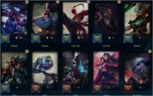 conta lol gol 2 - League of Legends