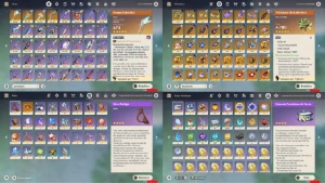 ACC AR57 - C/ 11 Chars - 5⭐/ 4 Armas - 5⭐/ EULA+CANÇÃO/ KLEE - Genshin Impact