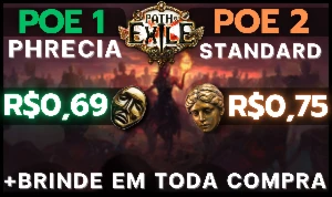 PATH OF EXILE 1 E 2 - DIVINE ORB (MELHOR BRINDE) POE