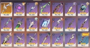 Conta Genshin Impact AR 45, 4 personagems 5*