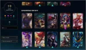 Conta lol Gold 4 - League of Legends