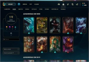 Conta lol Gold 4 - League of Legends