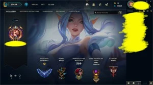 Conta D1 Com 1157 skins - League of Legends LOL