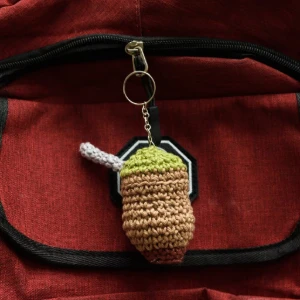 Chaveiro mini cuia — Cor Sortida - Artesanato e Personalizados
