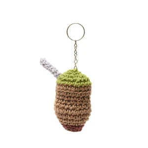 Chaveiro mini cuia — Cor Sortida - Artesanato e Personalizados