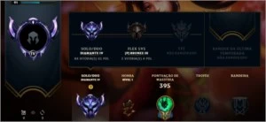 Conta Diamante 4 League of Legends Rara LOL