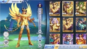 Shiryu Divino + Papilon (A129) - Saint Seiya Awakening SSA
