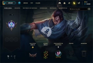 Conta Ferro 4 - Smurf LOL (league of legends) ELOMOON