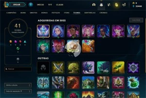 Conta Ferro 4 - Smurf LOL (league of legends) ELOMOON