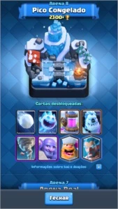 CLASH OF CLANS CV7 + CLASH ROYALE ARENA 8