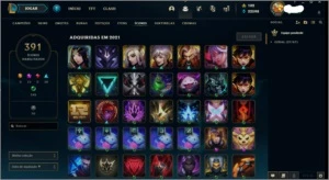 conta lol d3 546 skins - League of Legends