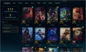 Vendo conta LOL S/ MD10 - Muitas skins - League of Legends