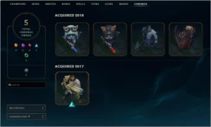 Vendo conta LOL S/ MD10 - Muitas skins - League of Legends