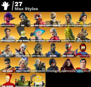 Conta Fortnite | 72 Skins | Sub-Zero (MK3) | Morgan Myst