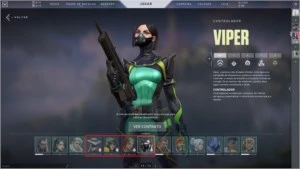 Smurf Ouro e varias skins - Valorant