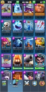 Conta Clash royale 32 cartas full
